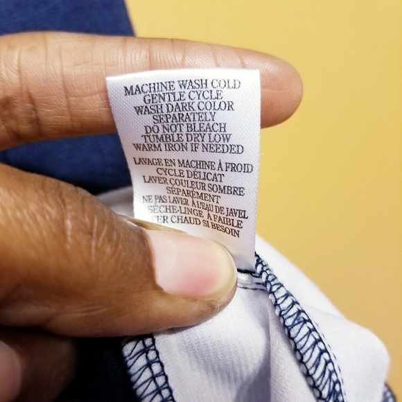 Altar'd State | Navy & White Colorblock Felicity Pointe Dress (Size Small) - Picture 7 of 8